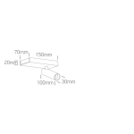 WHITE 5W WW IP20 230V 65004A/W/W ONE LIGHT