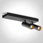 BLACK 2x5W WW IP20 230V 65004B/B/W ONE LIGHT