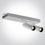 WHITE 2x5W WW IP20 230V 65004B/W/W ONE LIGHT