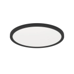MINERARIO Plafon LED 30 cm IP54 czarny okrągły lampa ścienna / sufitowa 901572 EGLO