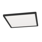 MINERARIO Plafon LED 29 cm IP54 czarny kwadratowy lampa ścienna / sufitowa 901574 EGLO