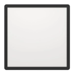 MINERARIO Plafon LED 29 cm IP54 czarny kwadratowy lampa ścienna / sufitowa 901574 EGLO