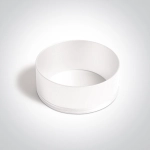 WHITE 10W GU10 TRACK SPOT 100-240V DARK LIGHT 65105DT/W ONE LIGHT