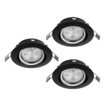 FAVAZZINA 3x GU10 2700K IP20 oprawa do zabudowy 901755 EGLO