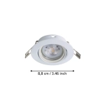 FAVAZZINA 3x GU10 2700K IP20 oprawa do zabudowy 901756 EGLO