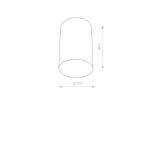 Plafon Point PLEXI White L 6528 NOWODVORSKI - zdjęcie dodatkowe 1
