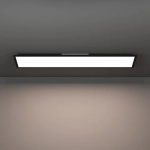 MORADILLO Plafon LED 119,5x29,5 cm czarny prostokątny oprawa sufitowa 901487 EGLO
