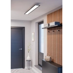 MORADILLO Plafon LED 119,5x14,5 cm czarny prostokątny oprawa sufitowa 901488 EGLO