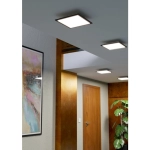MORADILLO-Z oprawa sufitowa LED-RGB/CCT Plafon 29,5x29,5 cm czarny 901505 EGLO