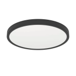FUEVA 6 Plafon LED 17W 2700/4000/6500K czarny okrągły / oprawa natynkowa 901301 EGLO