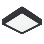 FUEVA 6 Plafon LED 7W 2700/4000/6500K czarny kwadratowy / oprawa natynkowa 901302 EGLO