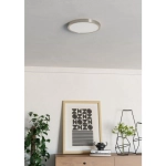 FUEVA 6 Plafon LED 14,2W 2700/4000/6500K nikiel mat okrągły / oprawa natynkowa 901317 EGLO