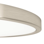 FUEVA 6 Plafon LED 17W 2700/4000/6500K nikiel mat okrągły / oprawa natynkowa 901318 EGLO