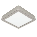 FUEVA 6 Plafon LED 7W 2700/4000/6500K nikiel mat kwadratowy / oprawa natynkowa 901319 EGLO