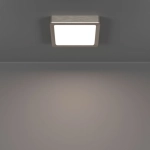 FUEVA 6 Plafon LED 7W 2700/4000/6500K nikiel mat kwadratowy / oprawa natynkowa 901319 EGLO