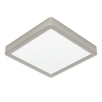 FUEVA 6 Plafon LED 10,5W 2700/4000/6500K nikiel mat kwadratowy / oprawa natynkowa 901321 EGLO