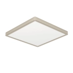 FUEVA 6 Plafon LED 17,5W 2700/4000/6500K nikiel mat kwadratowy / oprawa natynkowa 901323 EGLO