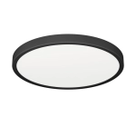 FUEVA 6 Plafon LED 14,2W 2700/4000/6500K IP44 czarny okrągły / oprawa natynkowa 901326 EGLO