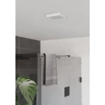 FUEVA 6 Plafon LED 7W 2700/4000/6500K IP44 biały kwadratowy / oprawa natynkowa 901335 EGLO