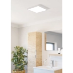 FUEVA 6 Plafon LED 13W 2700/4000/6500K IP44 biały kwadratowy / oprawa natynkowa 901337 EGLO
