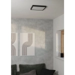 FUEVA 6-Z Plafon LED 13,5W RGB+TW IP44 czarny kwadratowy / oprawa natynkowa 901375 EGLO