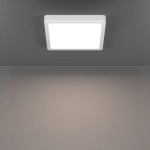 FUEVA 6-Z Plafon LED 10,5W RGB+TW IP44 biały kwadratowy / inteligentna oprawa natynkowa 901378 EGLO