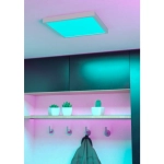 FUEVA 6-Z Plafon LED 13,5W RGB+TW IP44 biały kwadratowy / inteligentna oprawa natynkowa 901379 EGLO