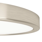 FUEVA 6-Z Plafon LED 14,3W RGB+TW IP44 nikiel mat okrągły / oprawa natynkowa 901382 EGLO