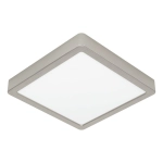 FUEVA 6-Z Plafon LED 10,5W RGB+TW IP44 nikiel mat kwadratowy / oprawa natynkowa 901383 EGLO