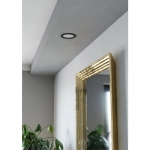 FUEVA 6 Oprawa wpuszczana LED 6,3W 2700/4000/6500K czarna 11,9 cm 901387 EGLO