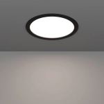 FUEVA 6 Oprawa wpuszczana LED 18,5W 2700/4000/6500K czarna 21,6 cm 901389 EGLO
