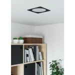 FUEVA 6 Oprawa wpuszczana LED 18,5W 2700/4000/6500K czarna 21,6 cm 901393 EGLO