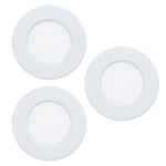 FUEVA 6 Oprawa wpuszczana LED 3X3,7W 2700/4000/6500K biała 8,8 cm Zestaw 901394 EGLO