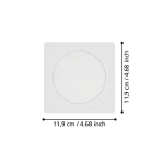 FUEVA 6 Oprawa wpuszczana LED 6,3W 2700/4000/6500K biała 11,9 cm 901399 EGLO