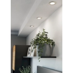 FUEVA 6 Oprawa wpuszczana LED 3X3,7W 2700/4000/6500K nikiel mat 8,8 cm Zestaw 901403 EGLO