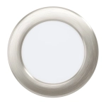 FUEVA 6 Oprawa wpuszczana LED 6,3W 2700/4000/6500K nikiel mat 11,9 cm 901405 EGLO