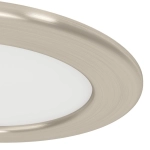 FUEVA 6 Oprawa wpuszczana LED 6,3W 2700/4000/6500K nikiel mat 11,9 cm 901405 EGLO