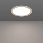 FUEVA 6 Oprawa wpuszczana LED 18,5W 2700/4000/6500K nikiel mat 21,6 cm 901407 EGLO