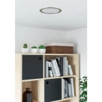 FUEVA 6 Oprawa wpuszczana LED 18,5W 2700/4000/6500K nikiel mat 21,6 cm 901407 EGLO