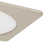 FUEVA 6 Oprawa wpuszczana LED 10,5W 2700/4000/6500K nikiel mat 16,6 cm 901409 EGLO