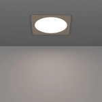 FUEVA 6 Oprawa wpuszczana LED 10,5W 2700/4000/6500K nikiel mat 16,6 cm 901409 EGLO
