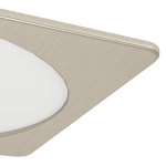 FUEVA 6 Oprawa wpuszczana LED 18,5W 2700/4000/6500K nikiel mat 21,6 cm 901411 EGLO