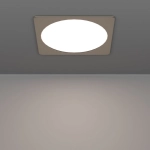 FUEVA 6 Oprawa wpuszczana LED 18,5W 2700/4000/6500K nikiel mat 21,6 cm 901411 EGLO