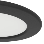 FUEVA 6-Z Oprawa wpuszczana LED 5W RGB/CCT czarna 12 cm 901426 EGLO