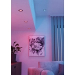 FUEVA 6-Z Oprawa wpuszczana LED 3X2,8W RGB/CCT nikiel mat 8,8 cm Zestaw 901434 EGLO
