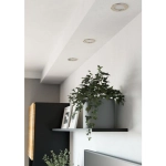 FUEVA 6-Z Oprawa wpuszczana LED 3X2,8W RGB/CCT nikiel mat 8,8 cm Zestaw 901434 EGLO