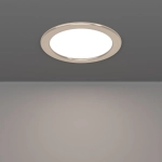 FUEVA 6-Z Oprawa wpuszczana LED 9,5W RGB/CCT nikiel mat 16,8 cm 901436 EGLO