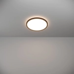 ROVITO oprawa sufitowa Plafon LED 30cm IP44 Czarny okrągły 901438 EGLO