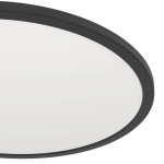 ROVITO oprawa sufitowa Plafon LED 50cm IP44 Czarny okrągły 901441 EGLO