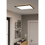 ROVITO oprawa sufitowa Plafon LED 50x50cm IP44 Czarny kwadratowy 901444 EGLO